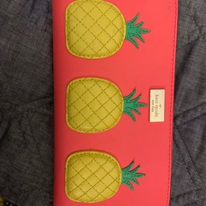 Kate spade pineapple wallet